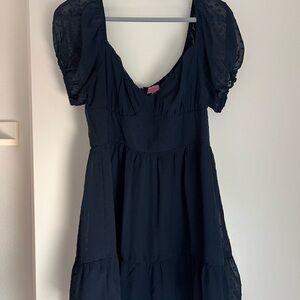 Miami Blue Textured Fabric